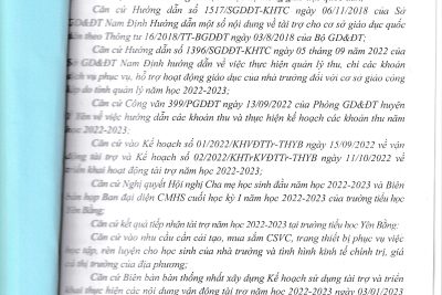4.2. KẾ HOẠCH SỬ DỤNG TÀI TRỢ_2022-2023