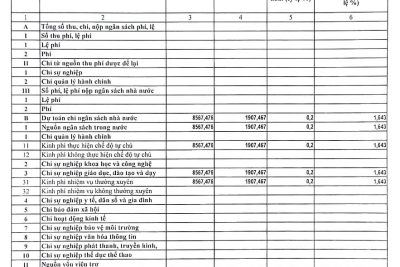 2.2. CÔNG BỐ CÔNG KHAI_ THTH DỰ TOÁN THU CHI NSNN_QUY I_2025