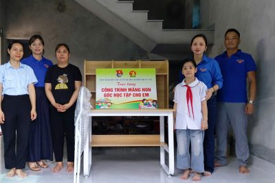 ẤM ÁP CHƯƠNG TRÌNH “GÓC HỌC TẬP CHO EM”  NĂM HỌC 2025 – 2026