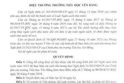 2.8. CÔNG KHAI BỔ SUNG KINH PHÍ ĐỂ CẢI CÁCH TIỀN LƯƠNG THEO NĐ 24-2023-CP_THEO QĐ 701